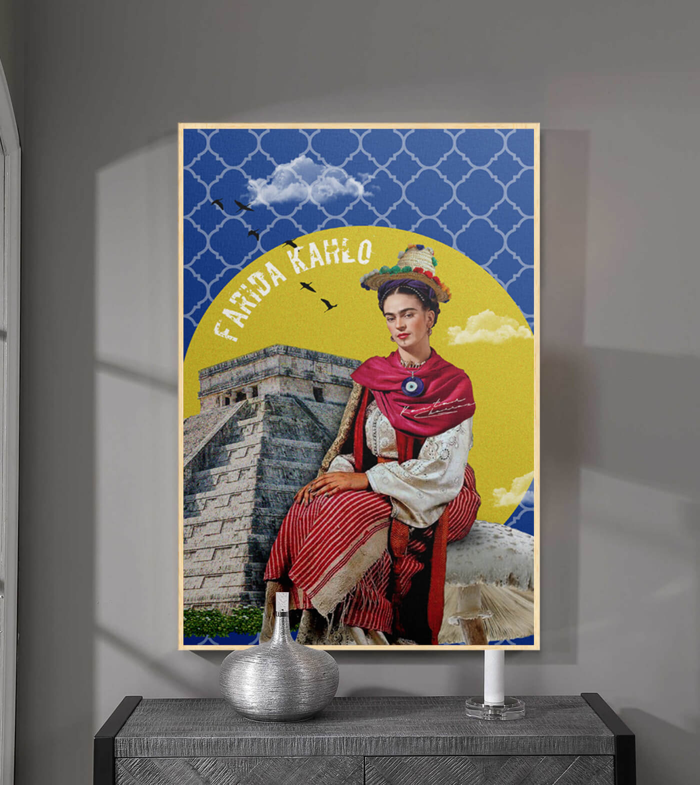 Farida Jeblia - signé par l'artiste Kawtar BRZ.